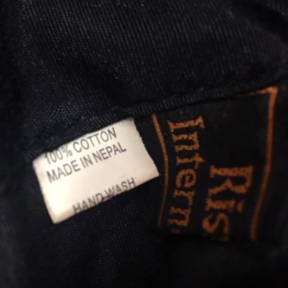 Rising International Cotton HOBO Tie Dyed Floral Shoulder Bag Nepal - Picture 11 of 14